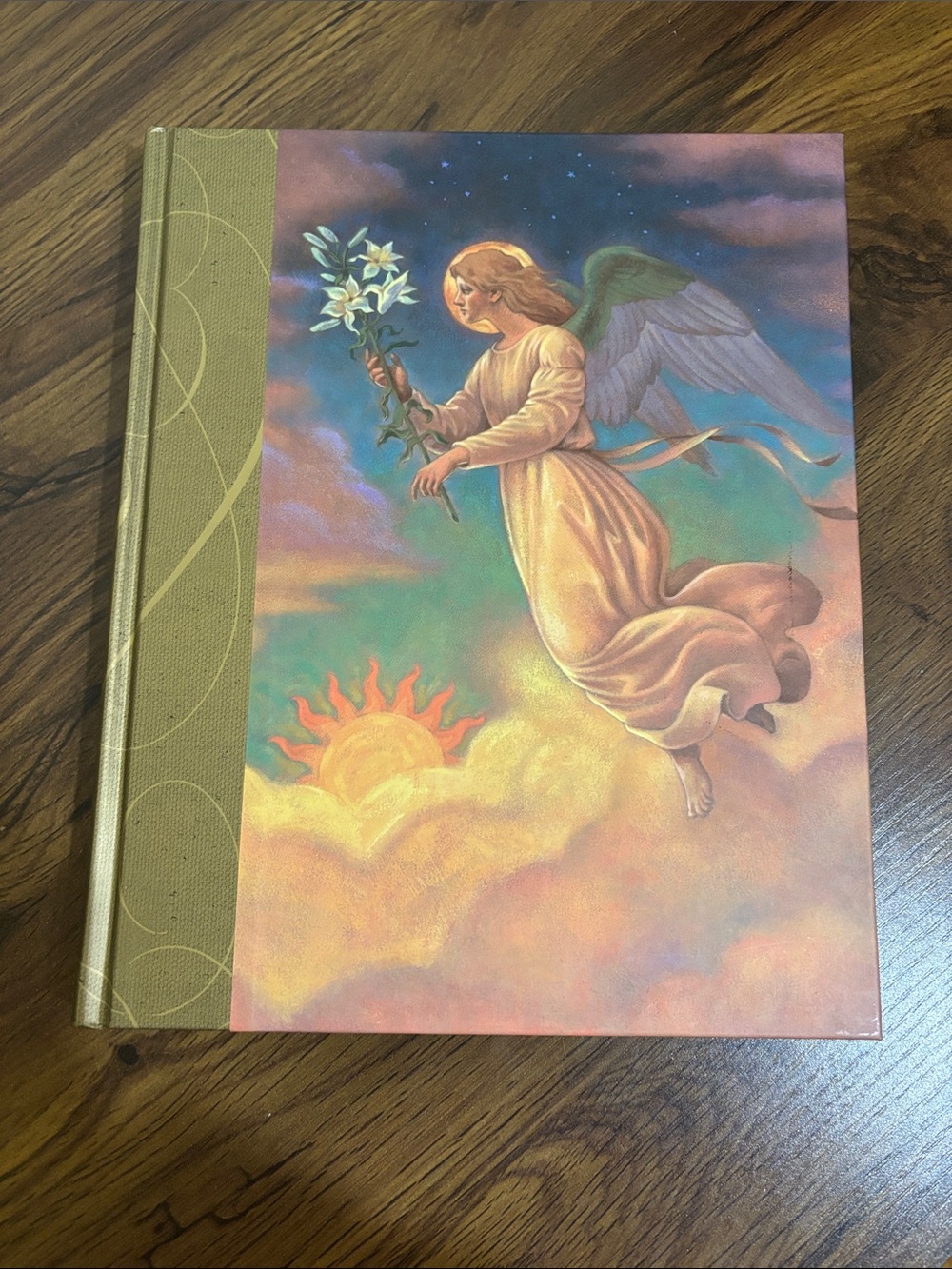 Vintage Angel Reversible Journal Celestial Spiritual Notebook
